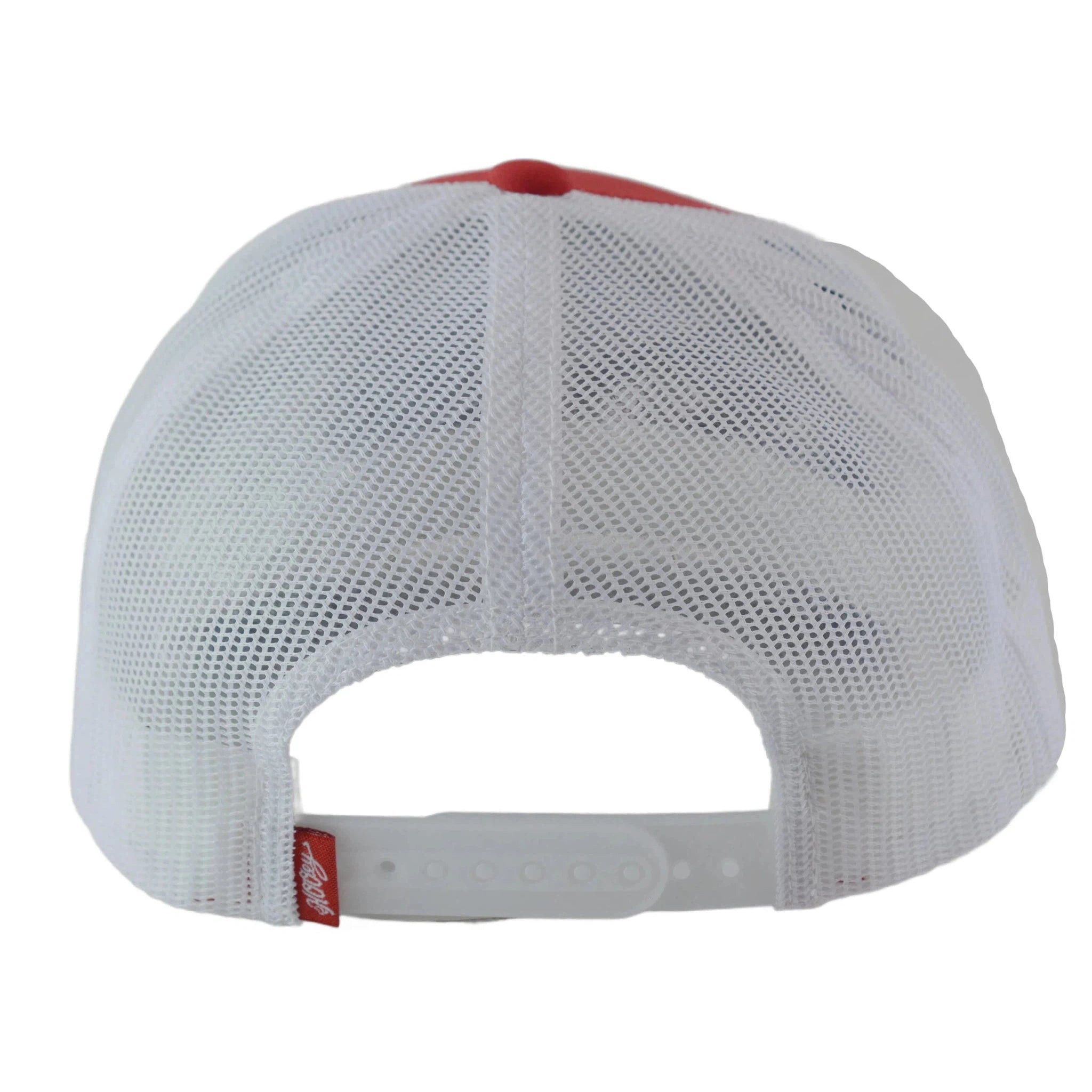 Hooey Hog Red & White Adjustable Trucker Style Mesh back Snapback Cap Hat