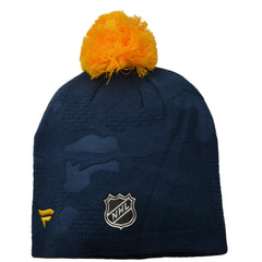 St. Louis Blues Women's NHL Pro Team Locker Room Knit Beanie Pom Winter Hat