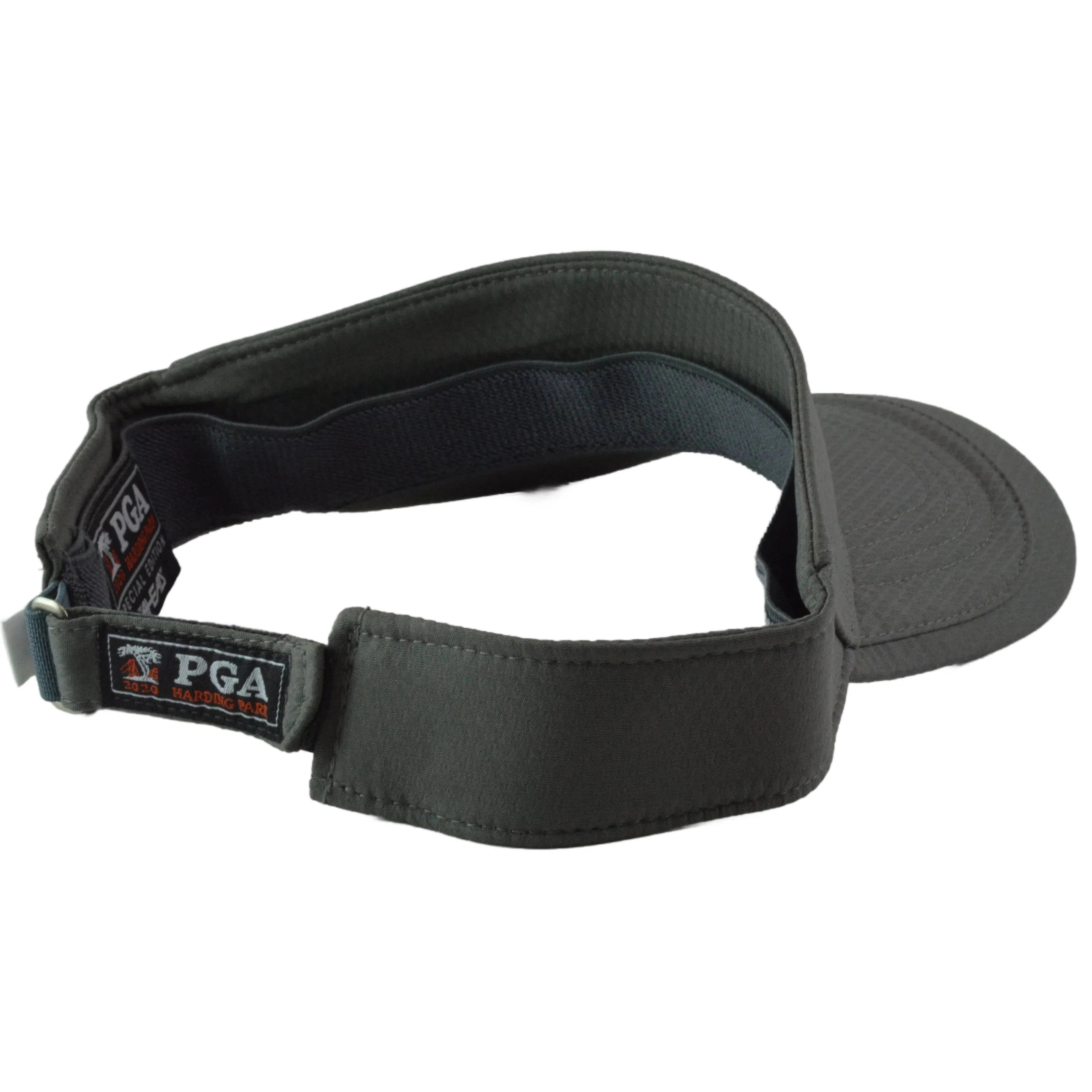 PGA Harding Park Hi Performance Gray Golf Adjustable Sun Visor by Ahead