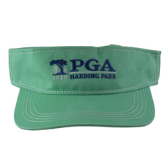 PGA Harding Park Pigment Dye Women's Mint Green Golf Sun Visor by Ahead