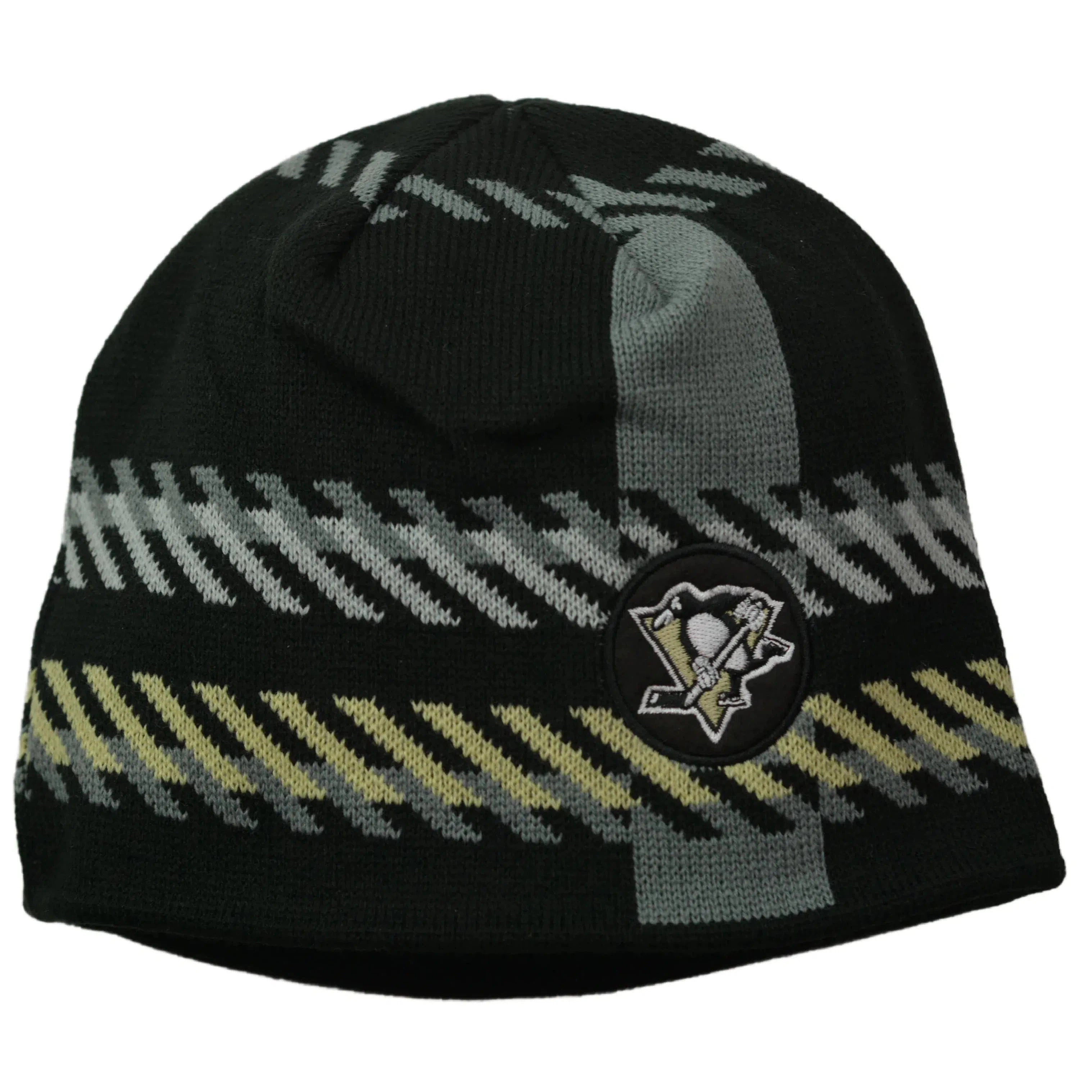 OTH Pittsburgh Penguins NHL Old Time Hockey Team Knit Beanie Un-cuffed Winter Hat