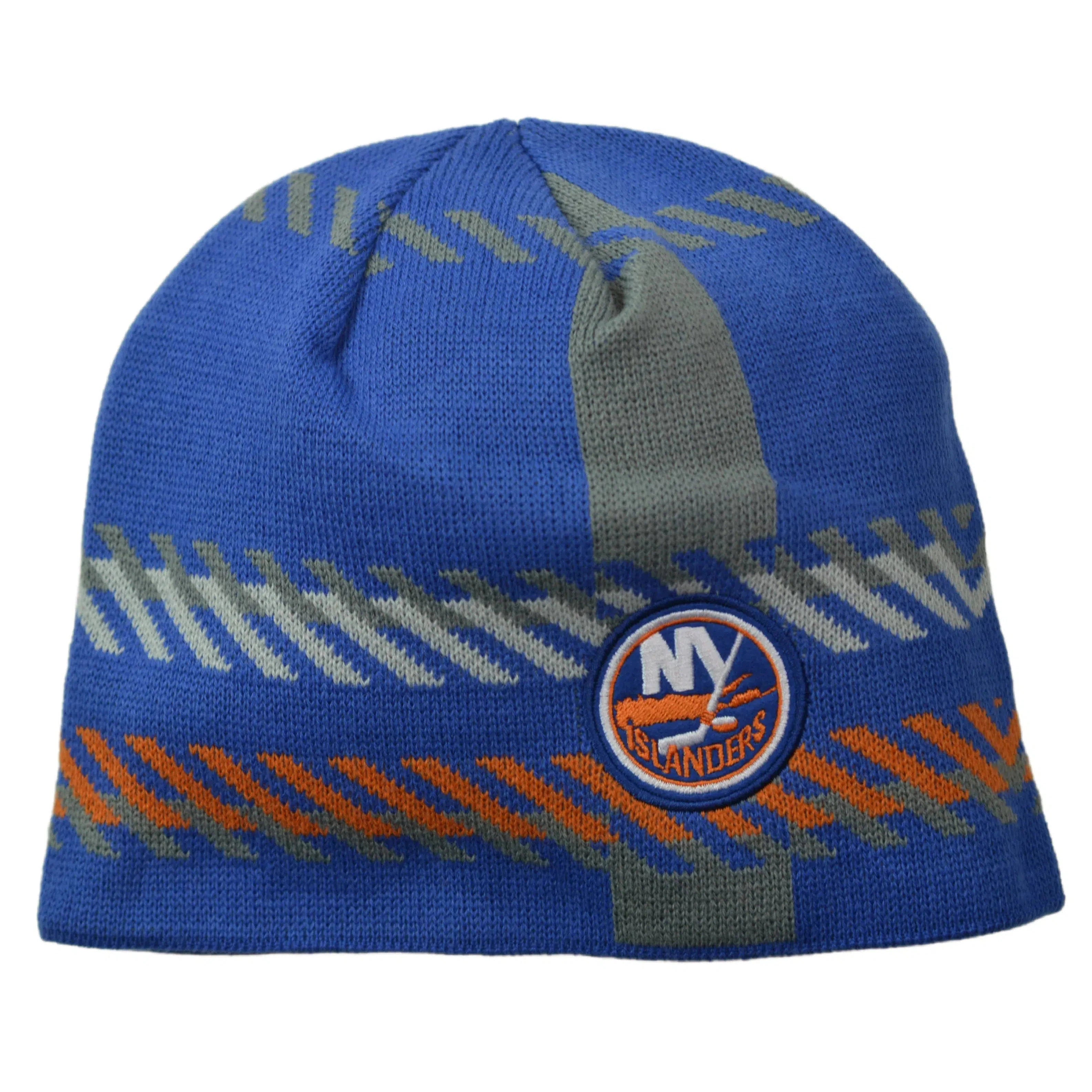 OTH New York Islanders NHL Old Time Hockey Team Knit Beanie Un-cuffed Winter Hat