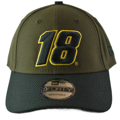 Kyle Busch #18 New Era NASCAR Driver 9FORTY Snapback Adjustable Hat