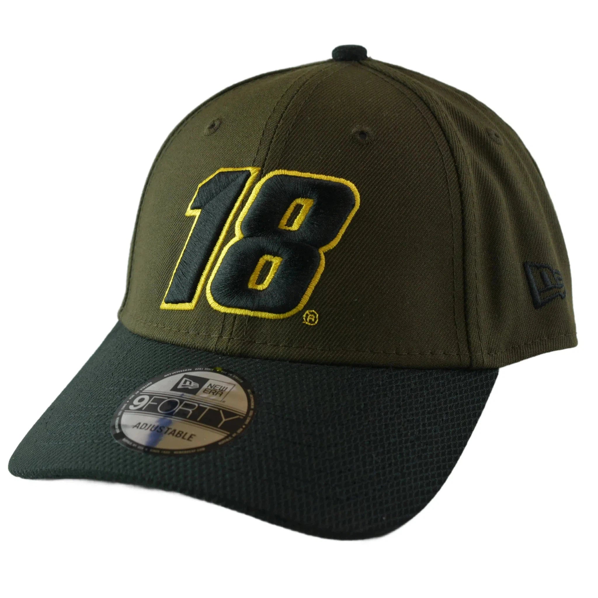 Kyle Busch #18 New Era NASCAR Driver 9FORTY Snapback Adjustable Hat