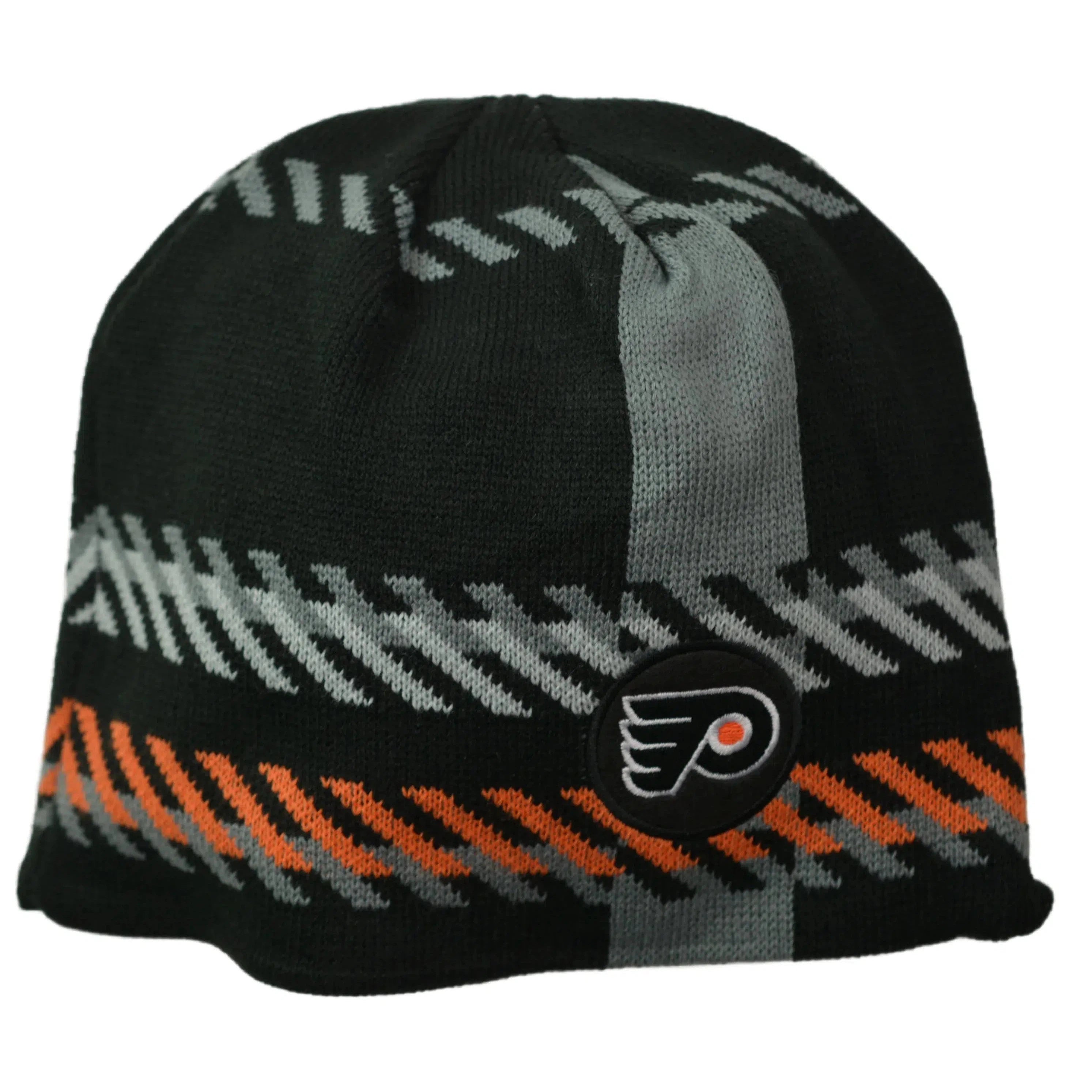 OTH Philadelphia Flyers NHL Old Time Hockey Team Knit Beanie Un-cuffed Winter Hat