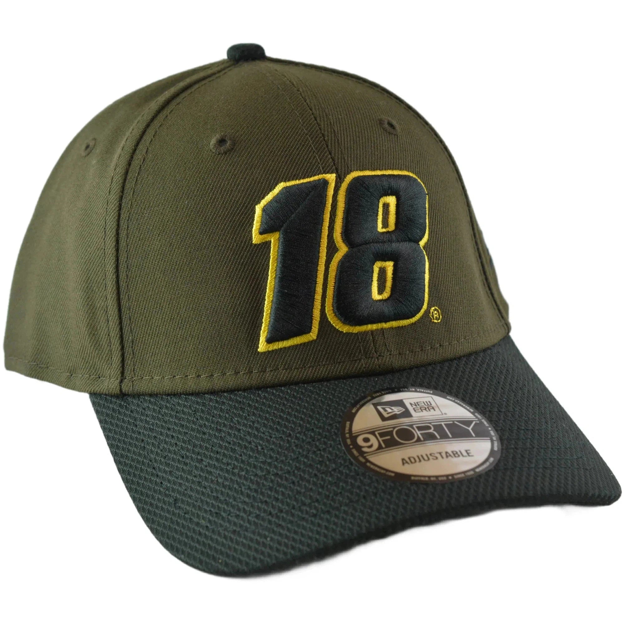 Kyle Busch #18 New Era NASCAR Driver 9FORTY Snapback Adjustable Hat