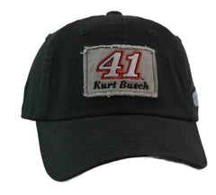 Kurt Busch #41 Stewart Haas Racing Distressed Patch Dad Hat