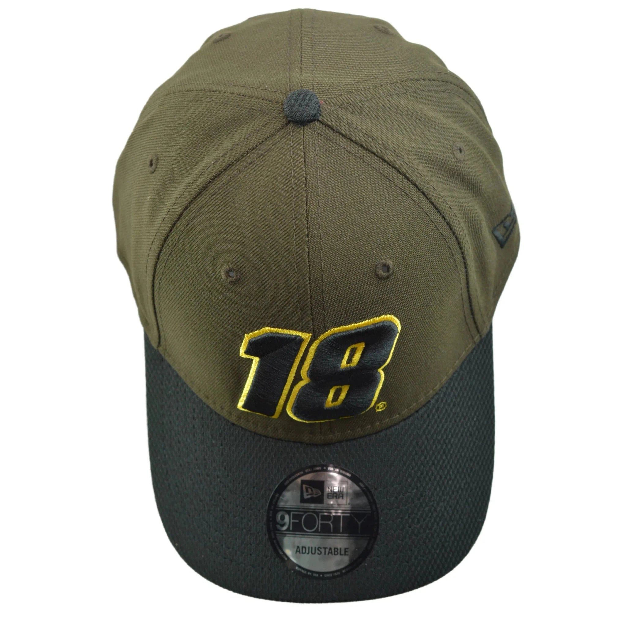 Kyle Busch #18 New Era NASCAR Driver 9FORTY Snapback Adjustable Hat