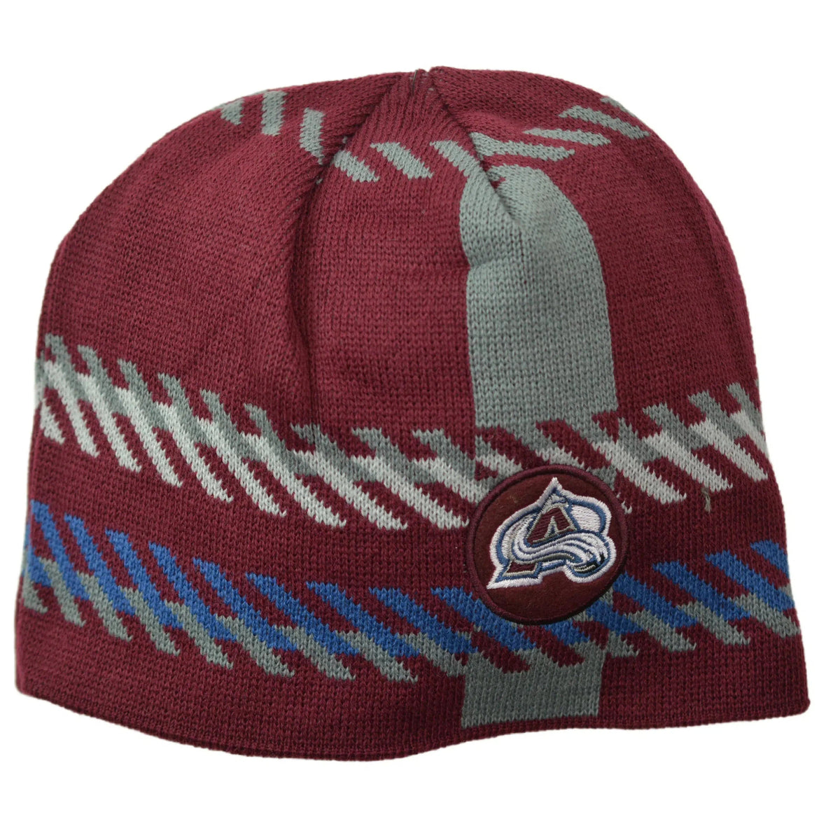 OTH Colorado Avalanche NHL Old Time Hockey Team Knit Beanie Un-cuffed Winter Hat