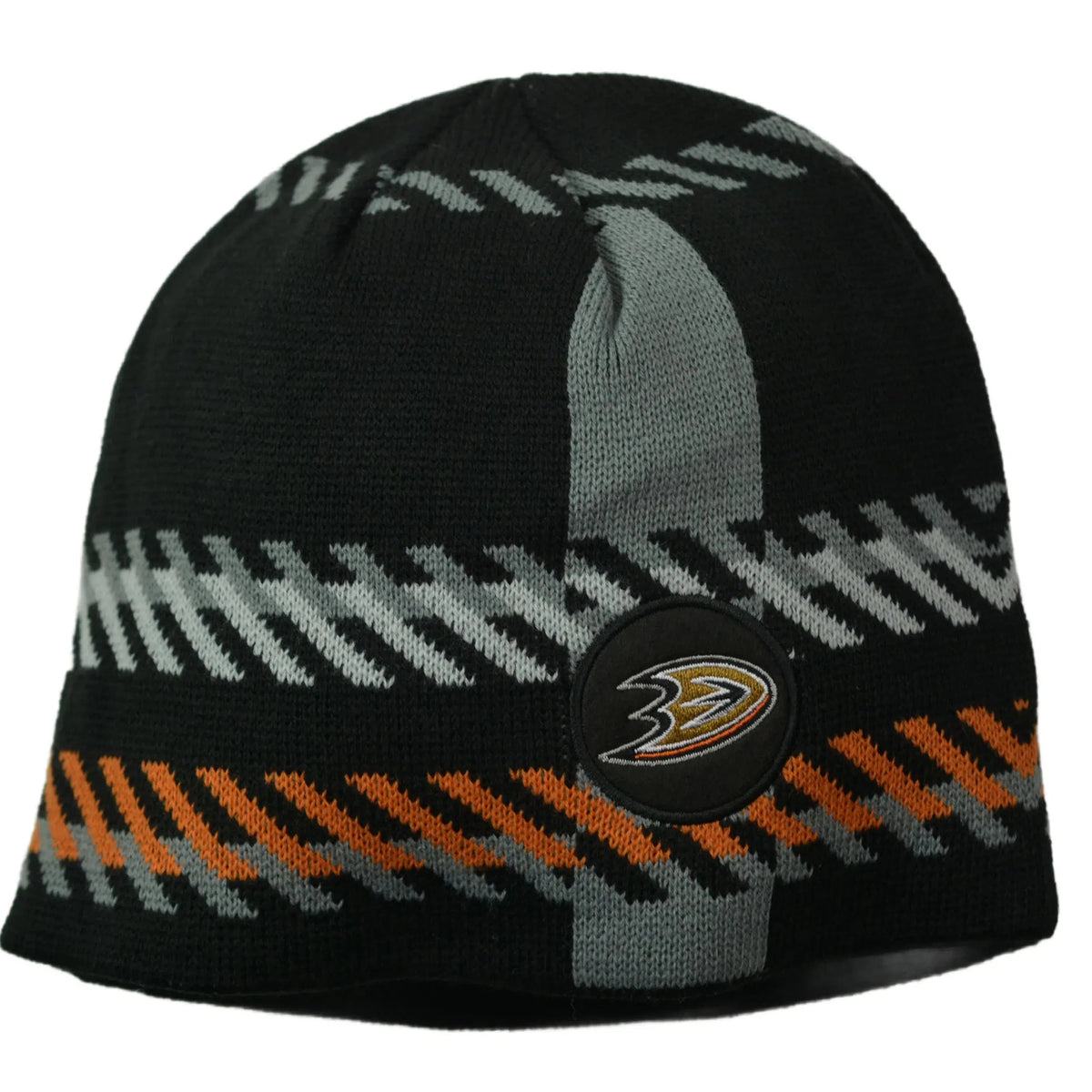 OTH Anaheim Ducks NHL Old Time Hockey Team Knit Beanie Un-cuffed Winter Hat