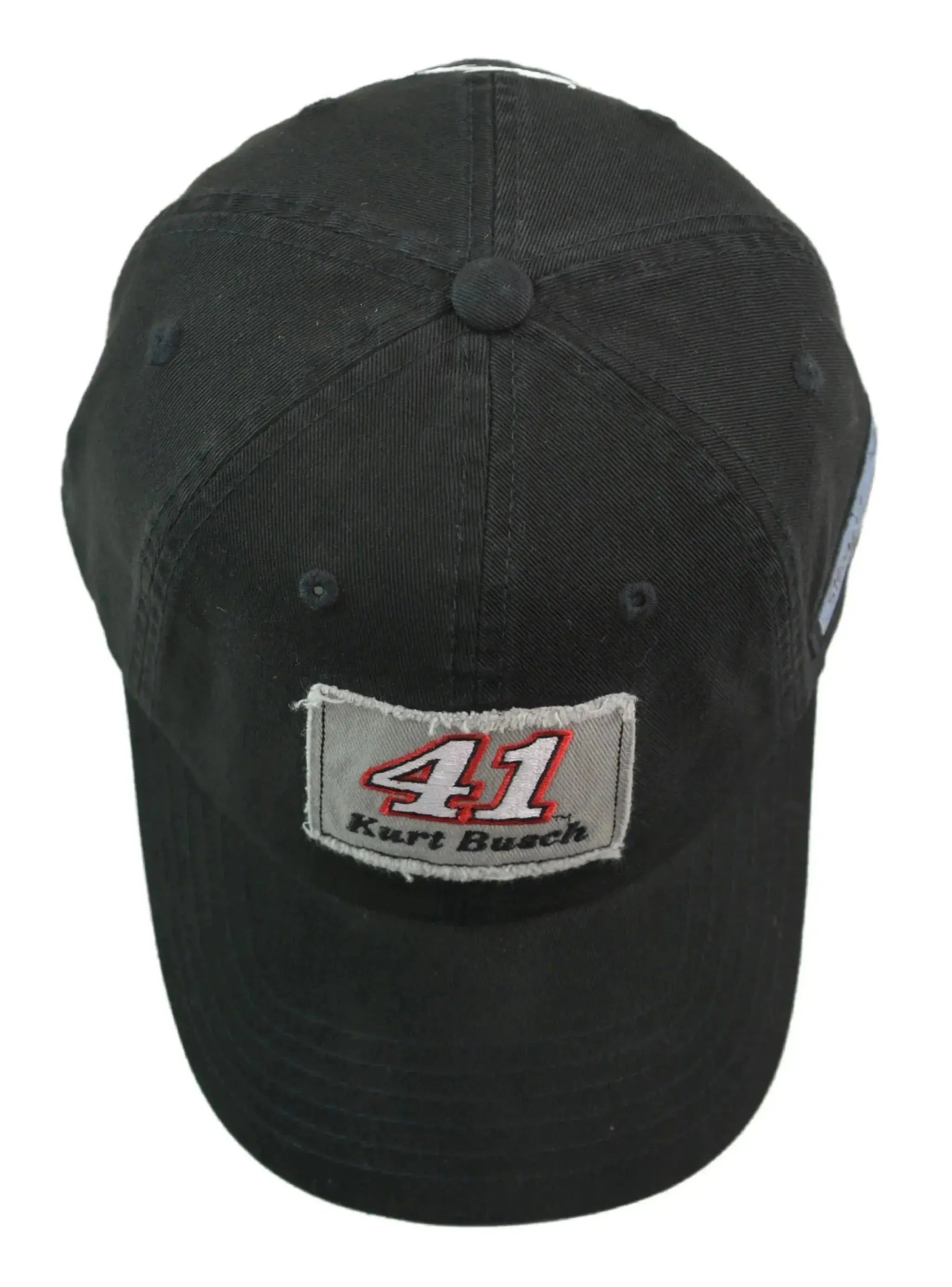 Kurt Busch #41 Stewart Haas Racing Distressed Patch Dad Hat