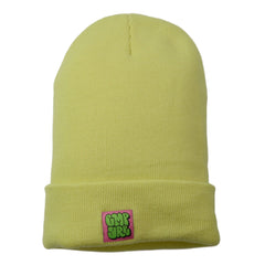 Empyre Drone Canary Yellow Cuffed Knit Watch Cap Winter Hat