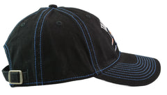 Oklahoma City Thunder Adidas Black Contrast Stitch Adjustable Hat