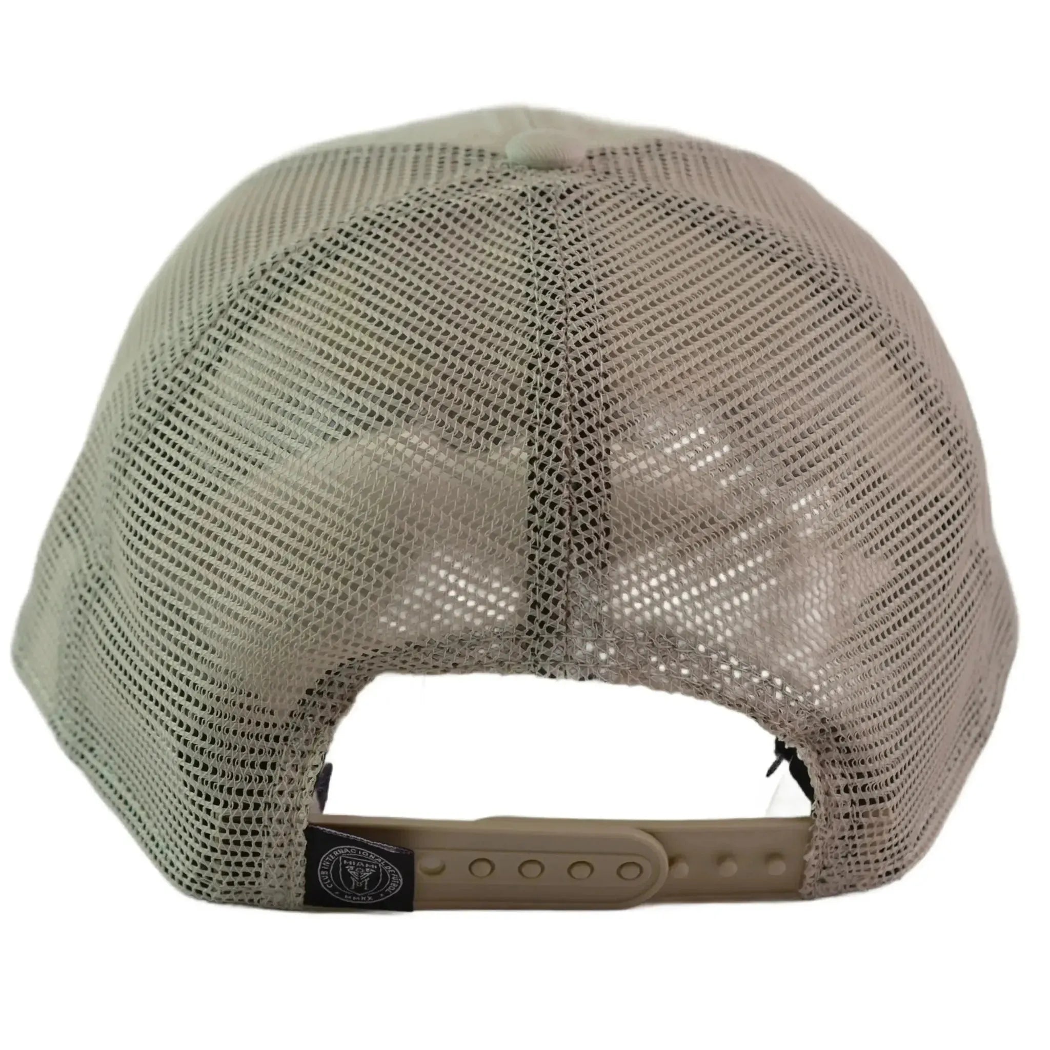 New Era 9TWENTY Inter Miami CF Khaki Meshback Adjustable Hat