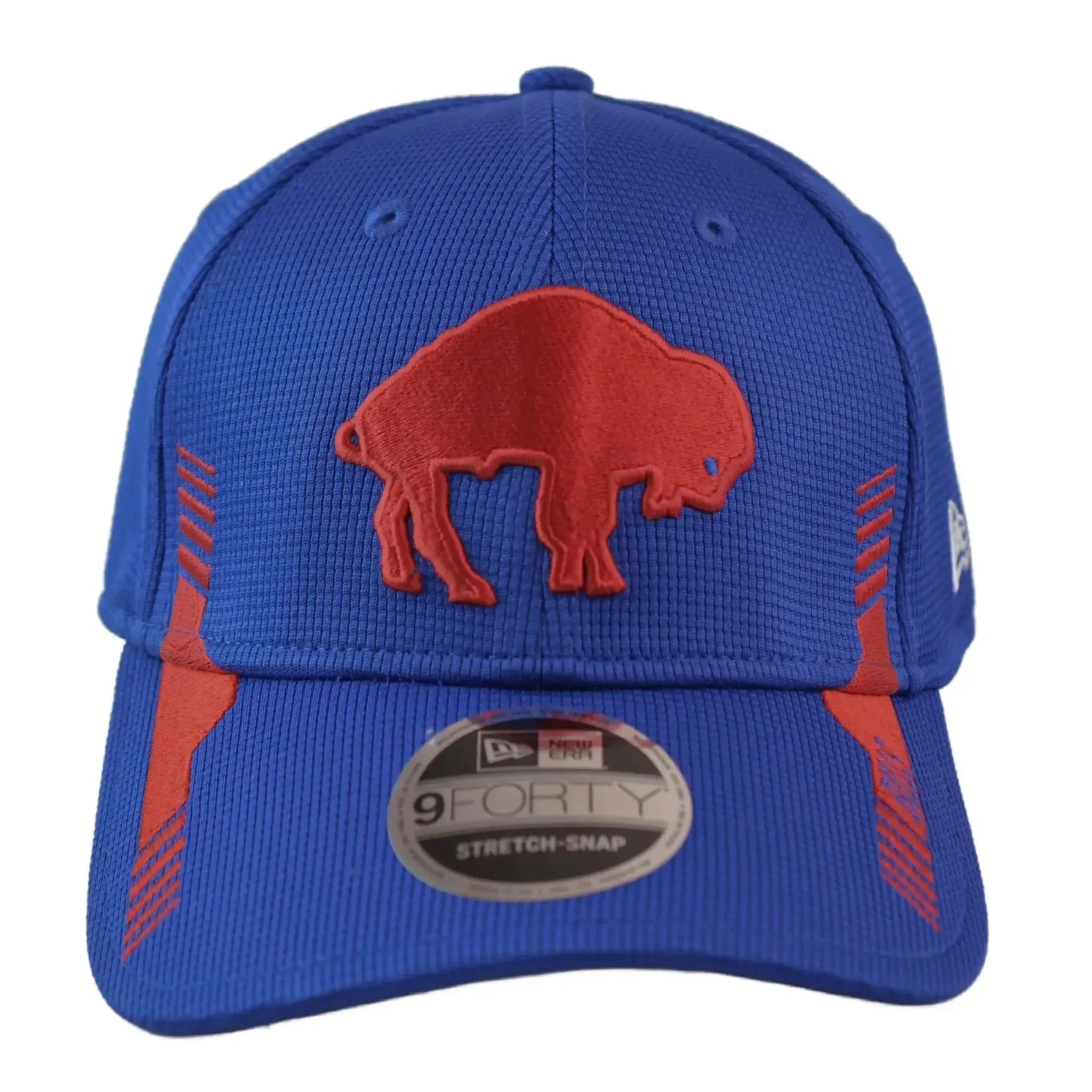 Buffalo Bills Retro Logo 9FORTY Stretch-Snap Hat by New Era