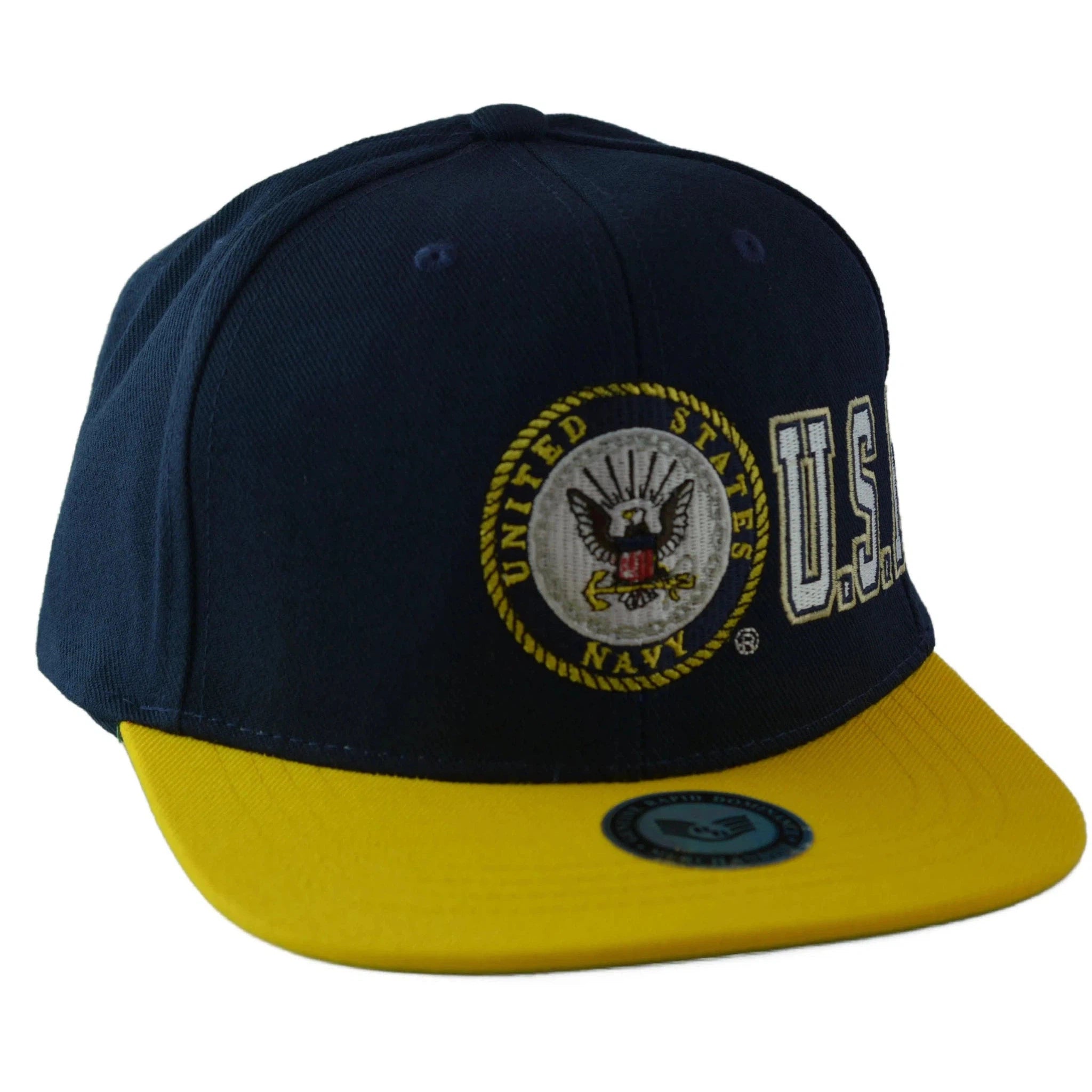 United States Navy USN D-Day Snapback Military Hat by Rapid Dominance