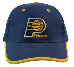 Indiana Pacers Navy Blue & Gold Adjustable NBA Hat