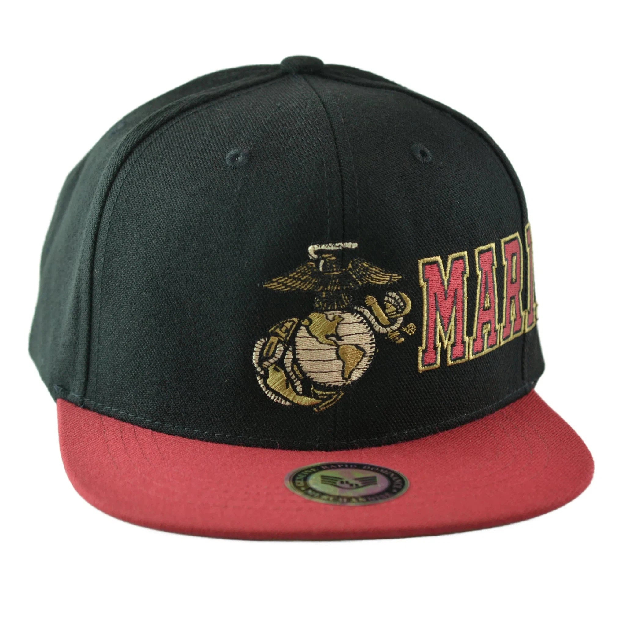 United States Marine Corp D-Day Snapback Military Hat by Rapid Dominance