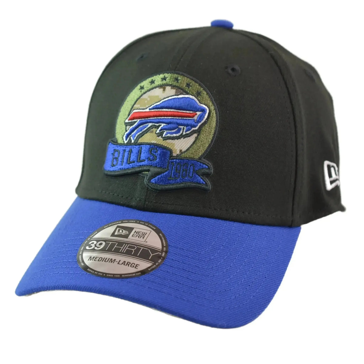 Buffalo Bills New Era Salute to Service 2-Tone Flex Fit Hat by New Era