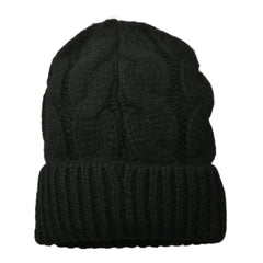 Liz Claiborne Women’s Black Cable Knit Beanie