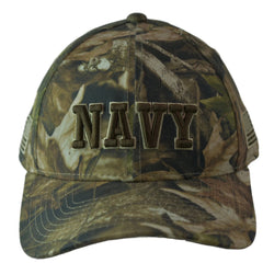 United States Navy Low Crown Structured Hybricam Hat Military Cap by Rapid Dominance