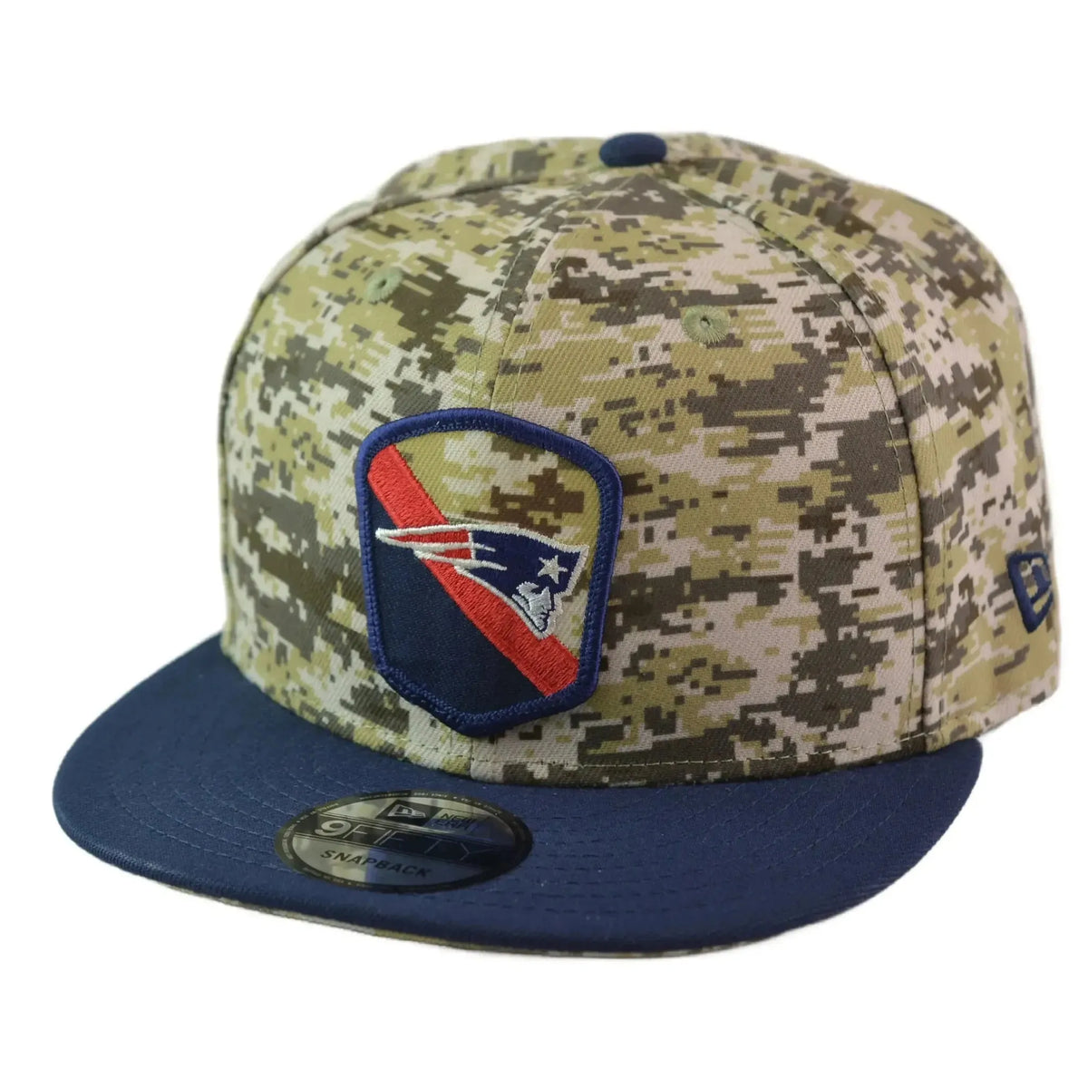 New England Patriots New Era 9FIFTY NFL Salute to Service Camo Snapback Hat