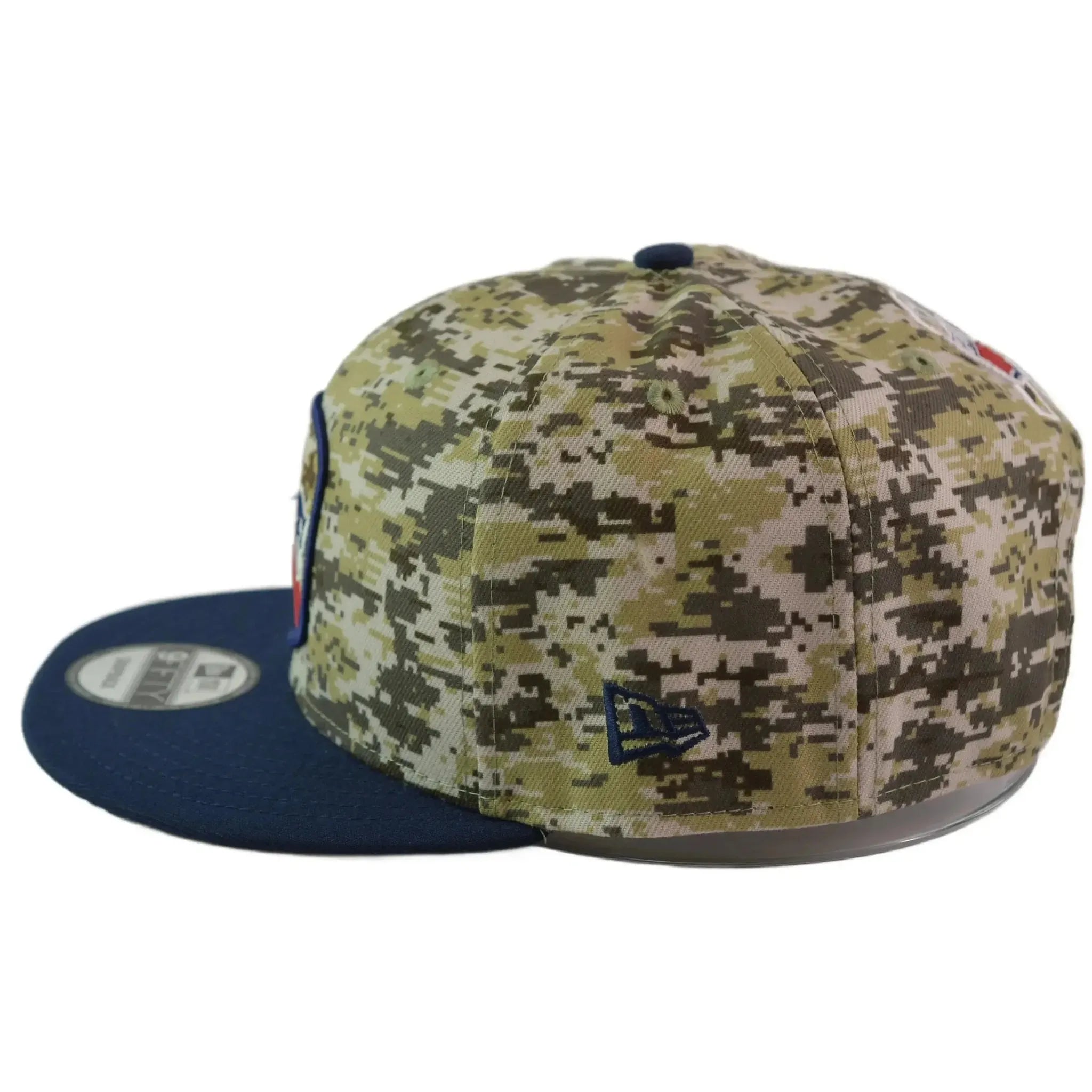 New England Patriots New Era 9FIFTY NFL Salute to Service Camo Snapback Hat