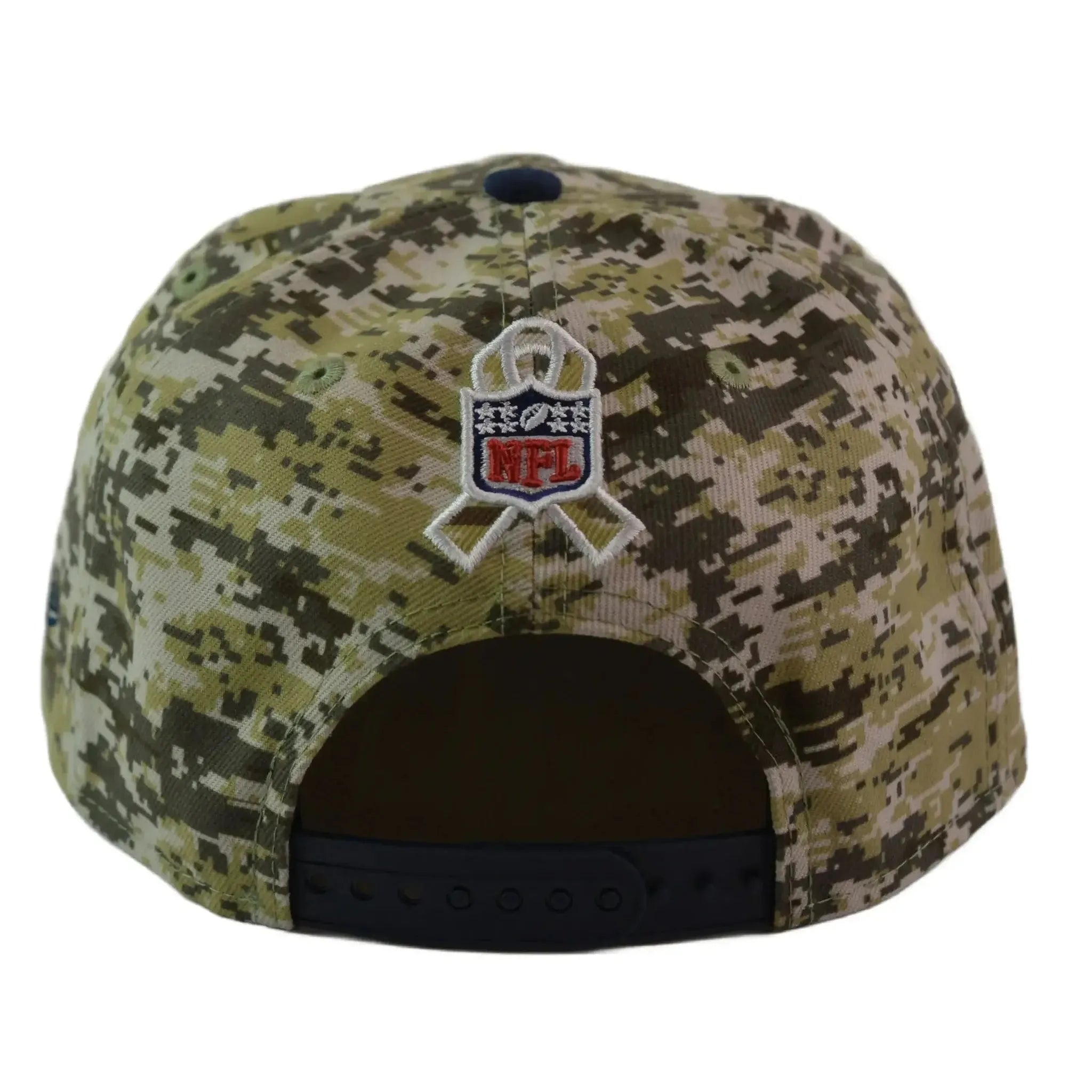 New England Patriots New Era 9FIFTY NFL Salute to Service Camo Snapback Hat