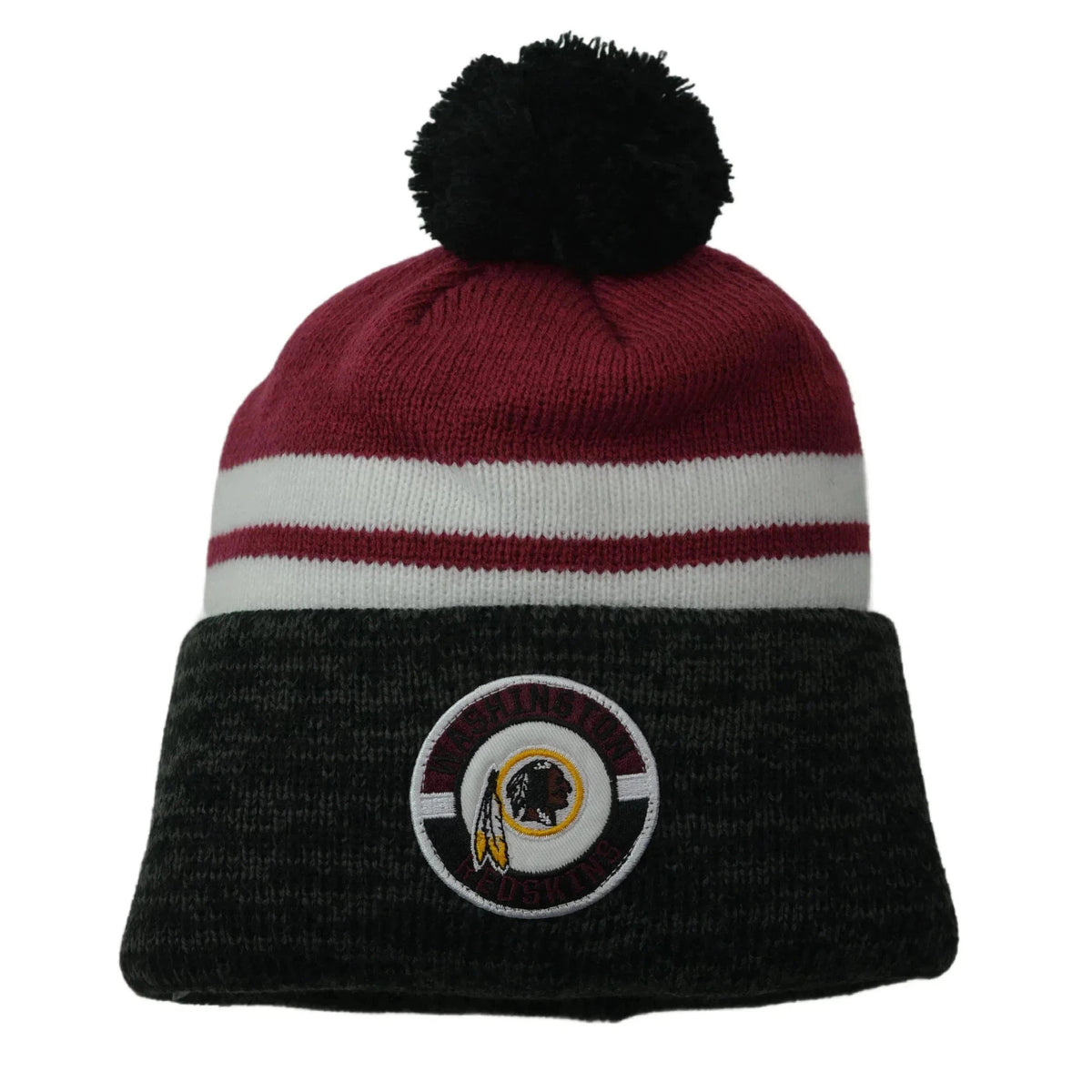 Washington Commanders Mass Cambridge NFL Legacy Knit Pom Beanie Winter Hat