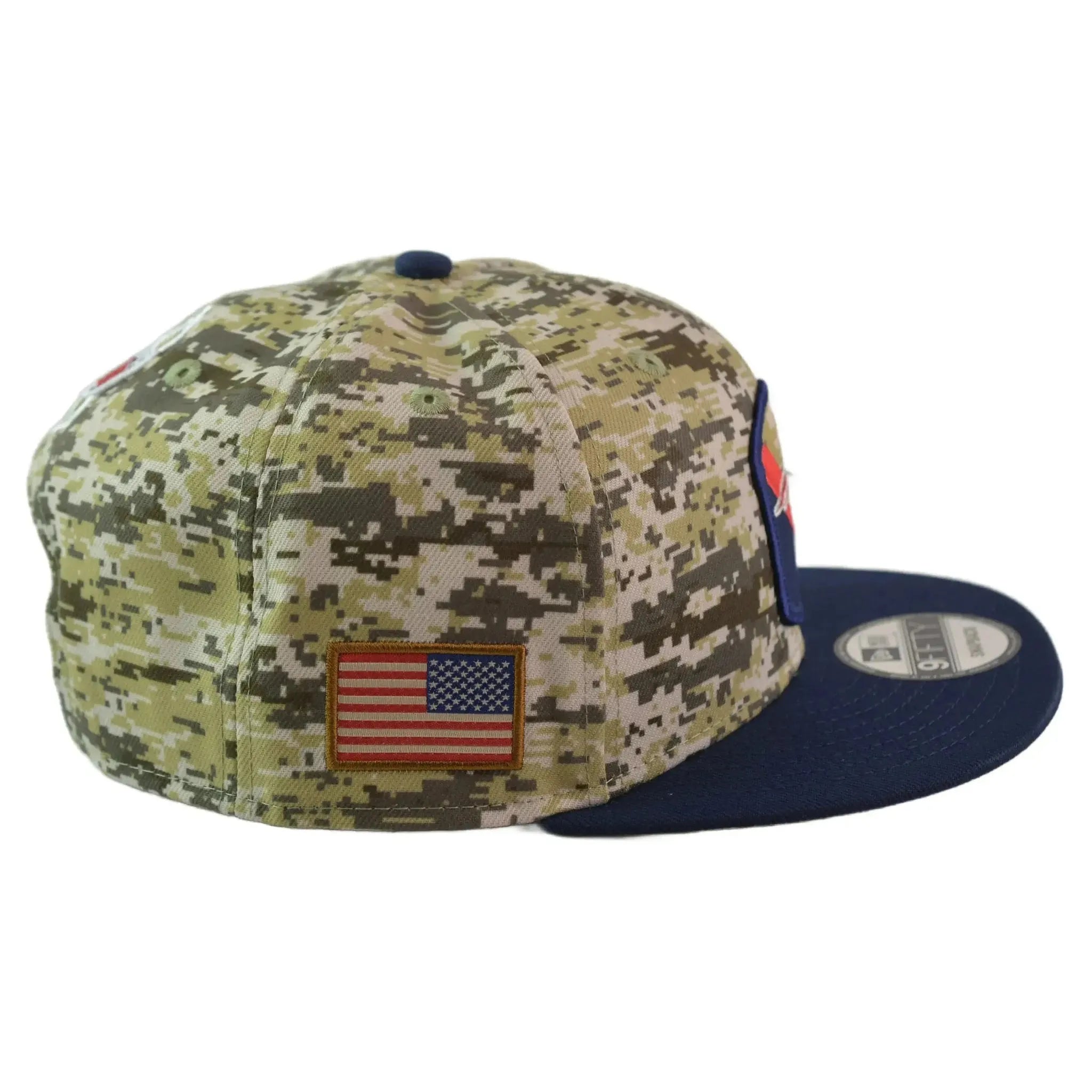 New England Patriots New Era 9FIFTY NFL Salute to Service Camo Snapback Hat