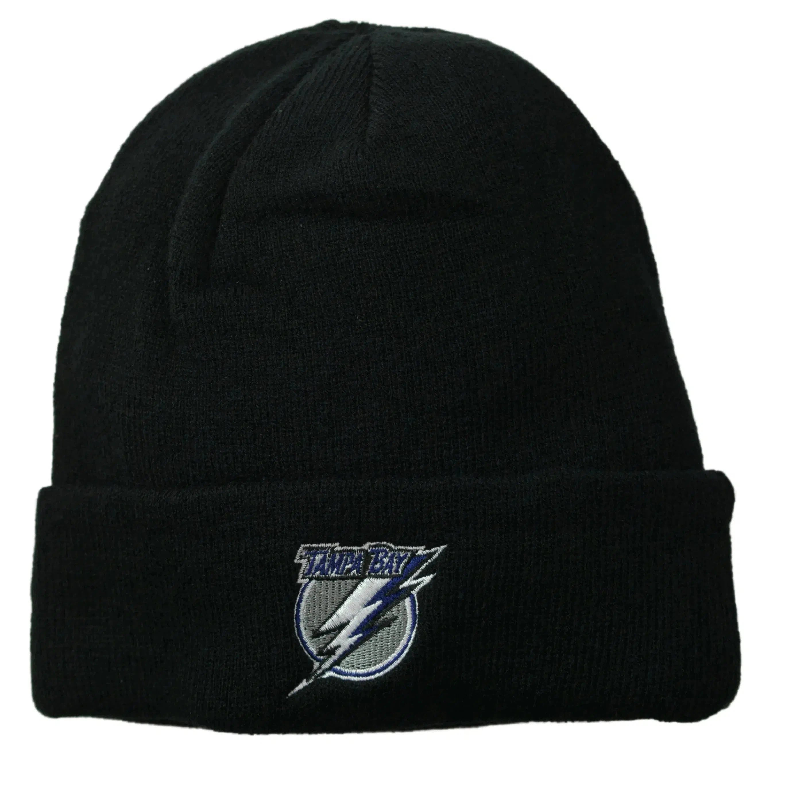 Tampa Bay Lightning NHL Hockey Eclipse Knit Cuffed Beanie Watch Cap Winter Hat