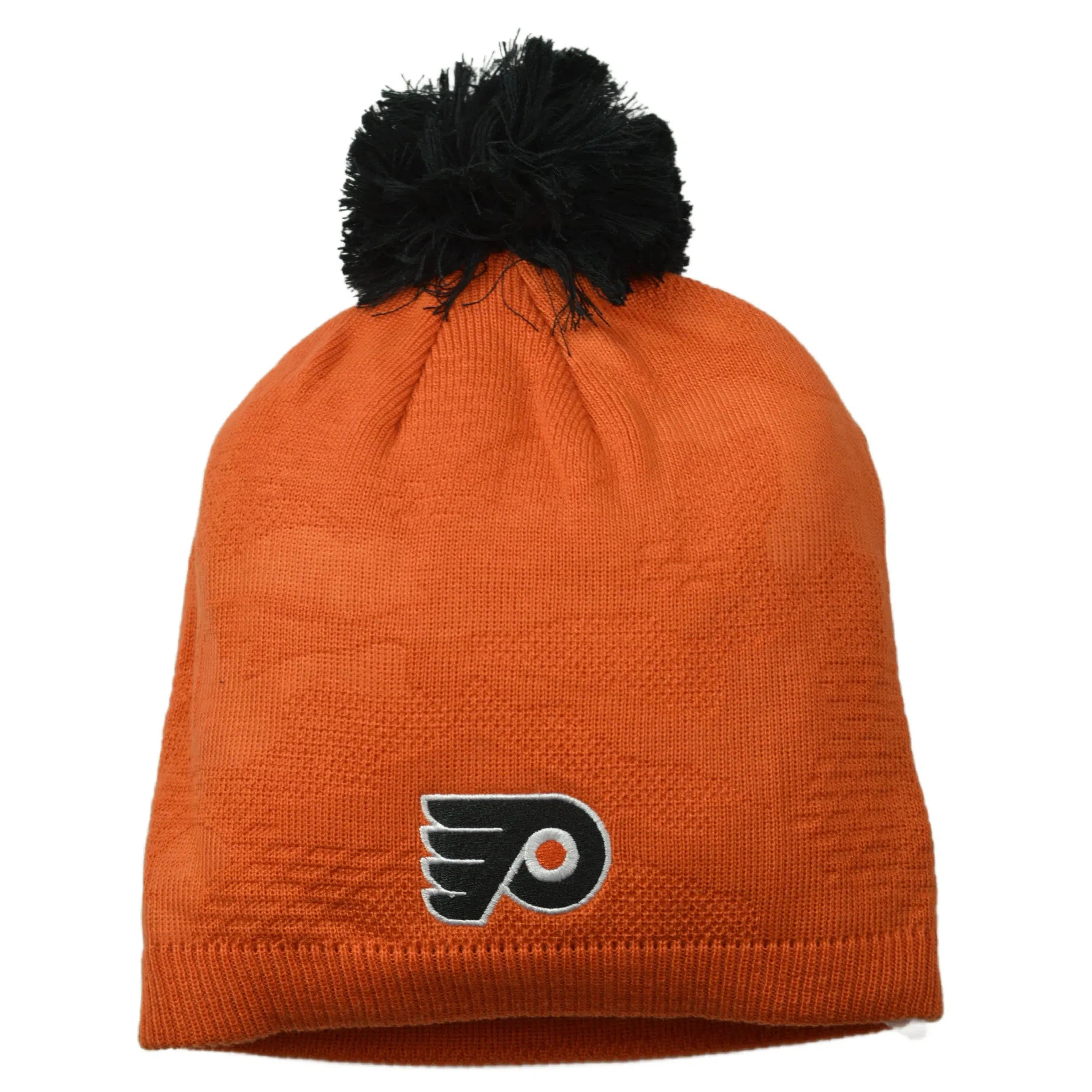 Philadelphia Flyers Women's NHL Pro Team Locker Room Knit Beanie Pom Winter Hat