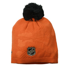 Philadelphia Flyers Women's NHL Pro Team Locker Room Knit Beanie Pom Winter Hat