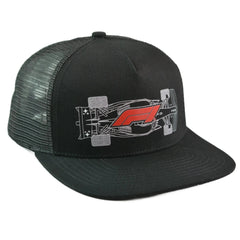 Las Vegas F1 Grand Prix Trucker Hat – Black Formula One Cap