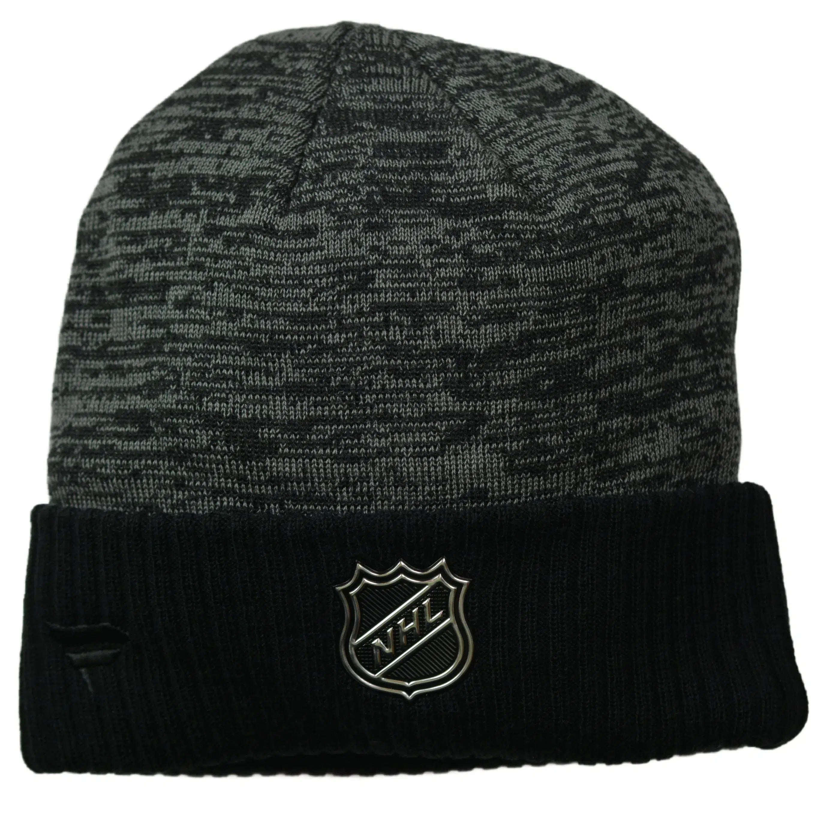 Edmonton Oilers Fanatics NHL Tonal Logo Knit Cuffed Winter Hat