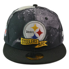 Pittsburgh Steelers NFL Ink Tie Dye Snapback by New Era