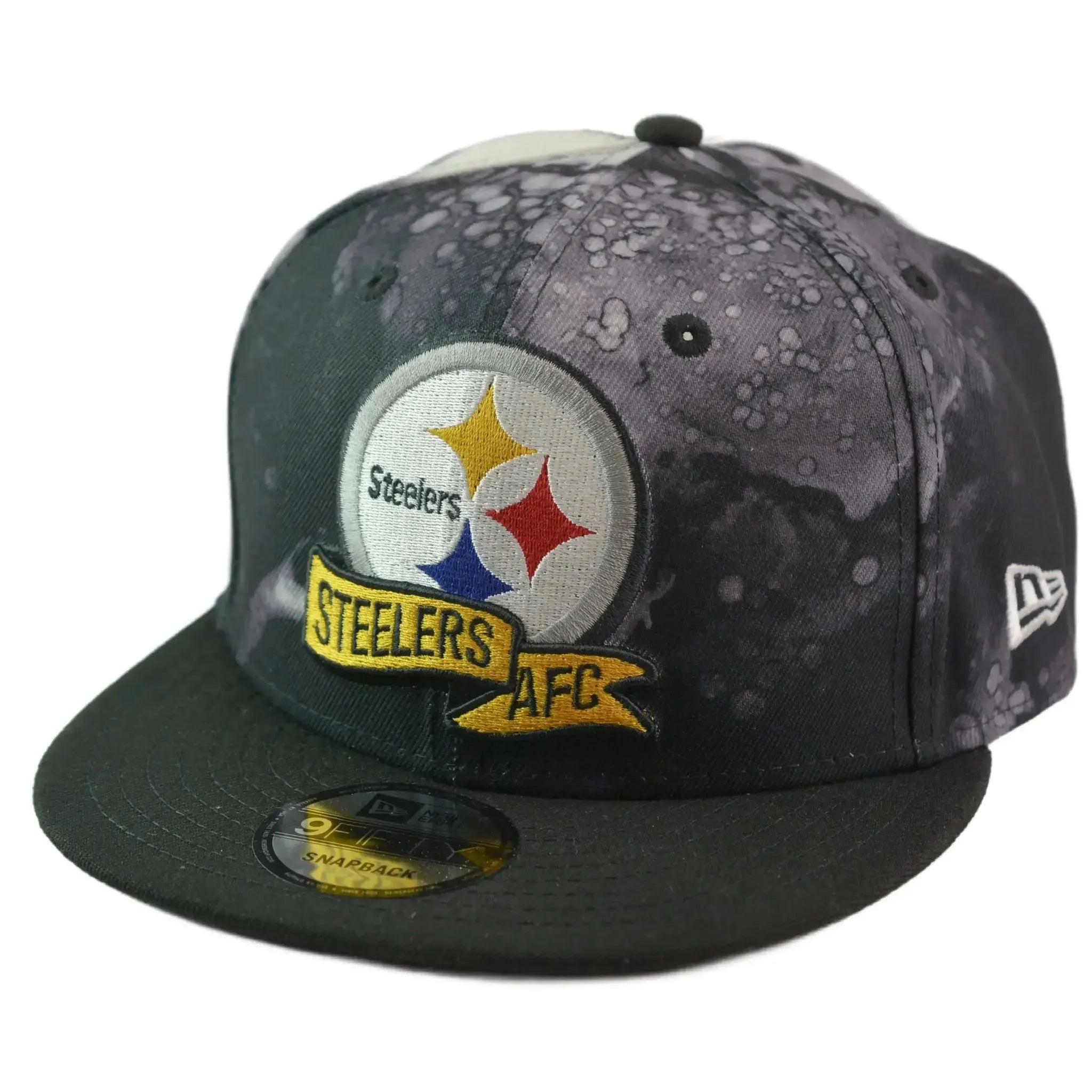 Pittsburgh Steelers NFL Ink Tie Dye Snapback by New Era
