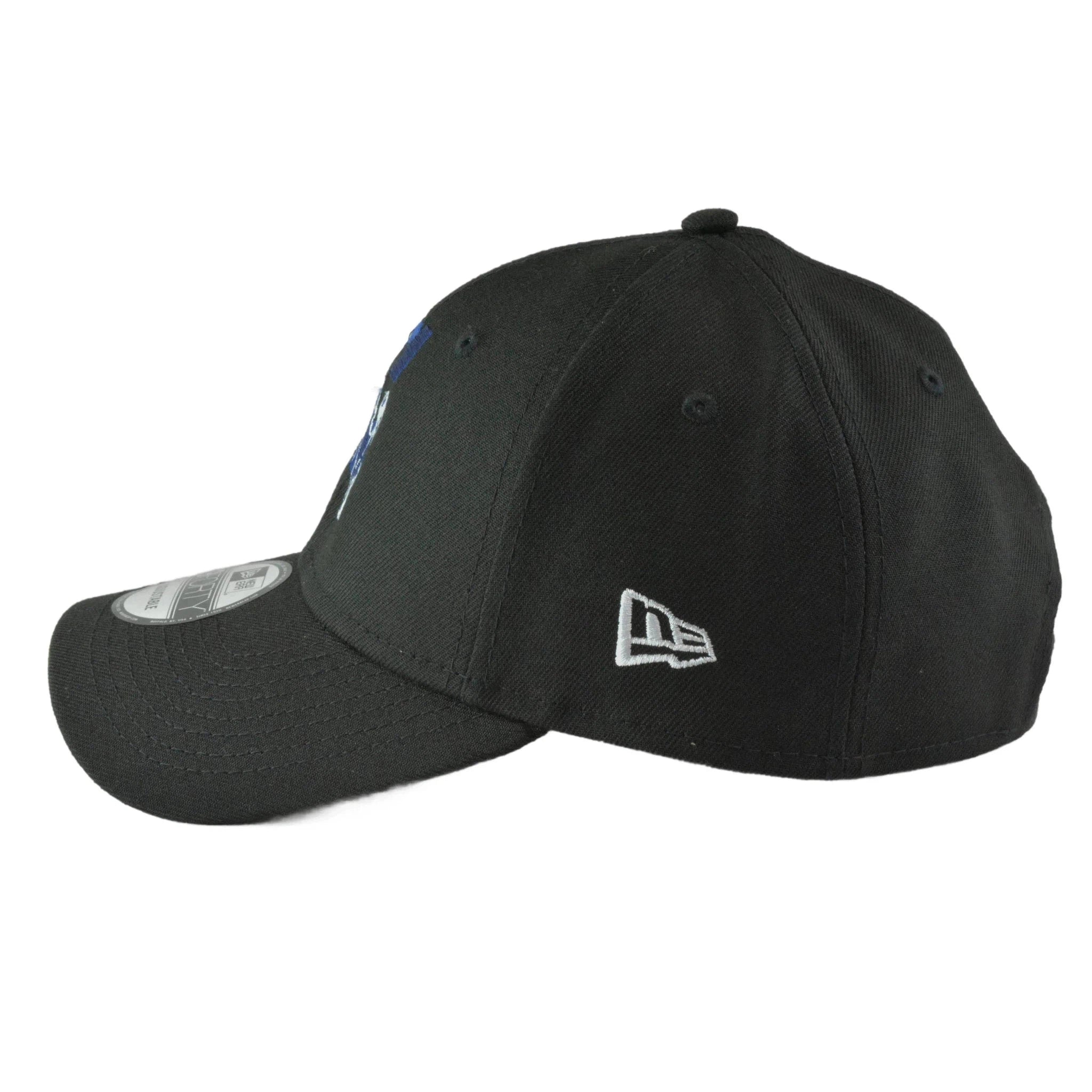 Indianapolis Colts New Era 9FORTY Structured Team Logo Black Adjustable Hat