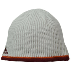 Virginia Tech Hokies Adidas NCAA Fleece Lined Waffle Knit Beanie Winter Hat