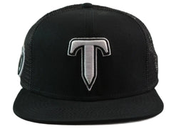 Torque Sports Striker Mixed Martial Arts Black Mesh Back Snapback Hat