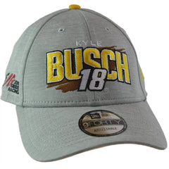 Kyle Busch #18 Joe Gibbs Racing New Era Driver 9FORTY Adjustable Hat