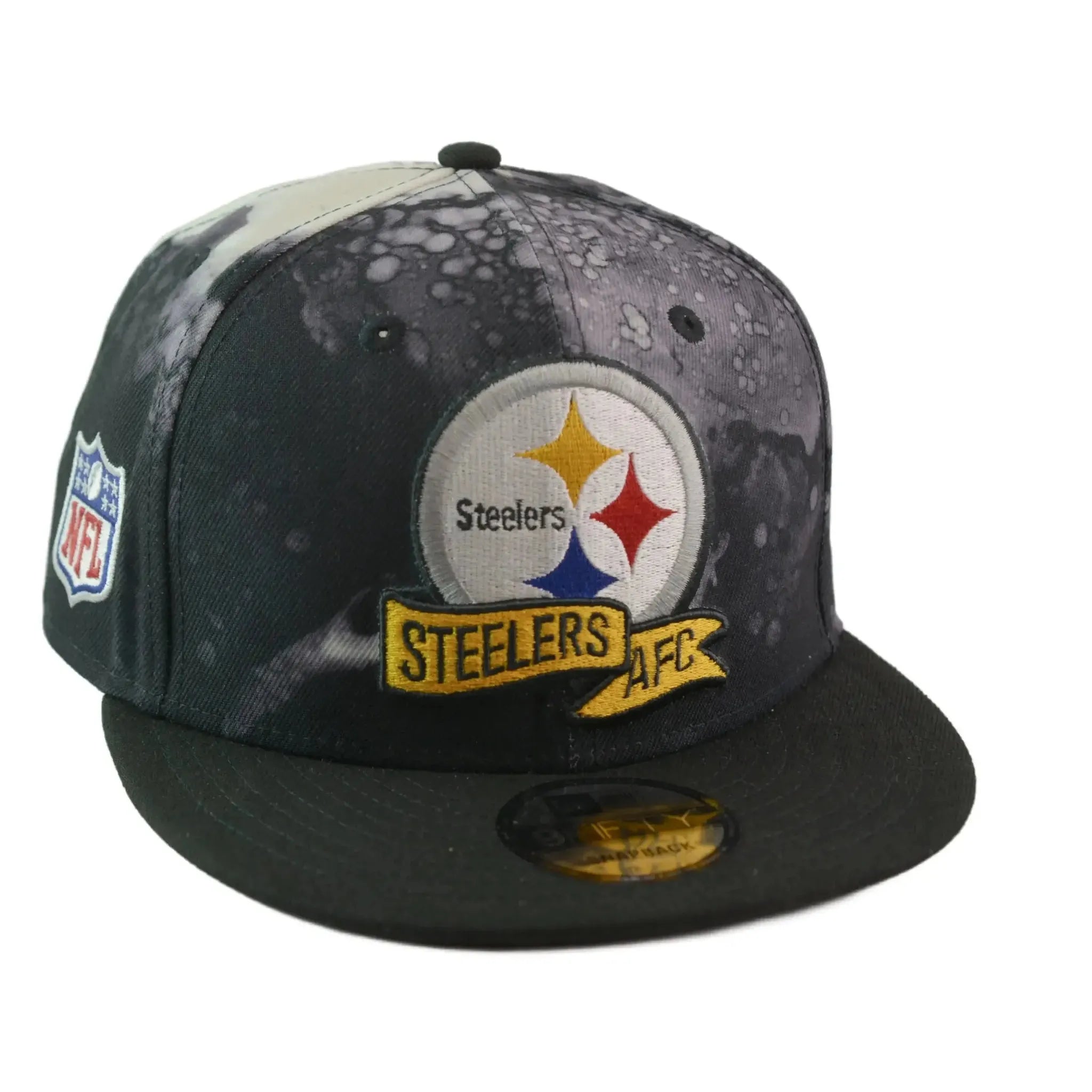 Pittsburgh Steelers NFL Ink Tie Dye Snapback by New Era
