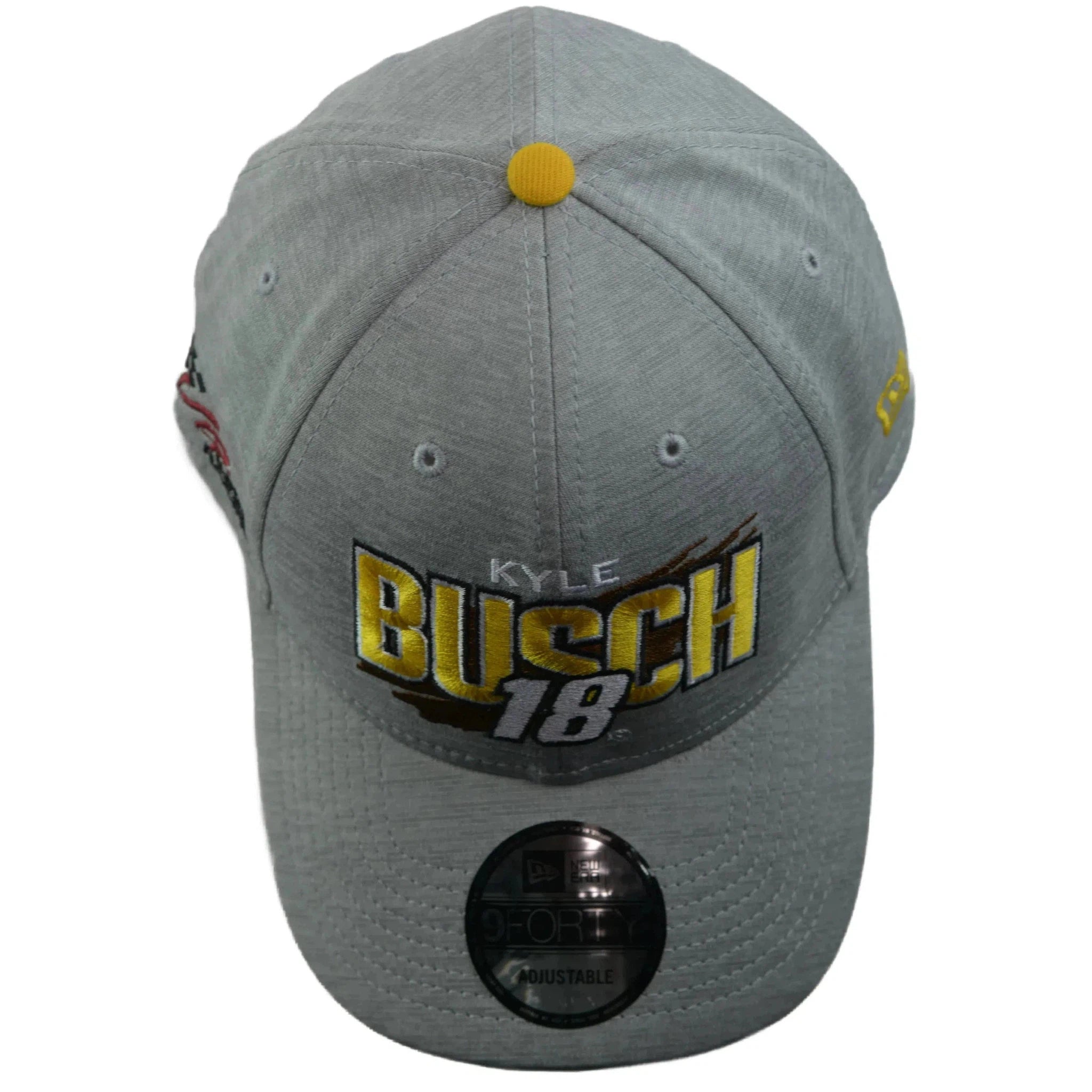 Kyle Busch #18 Joe Gibbs Racing New Era Driver 9FORTY Adjustable Hat