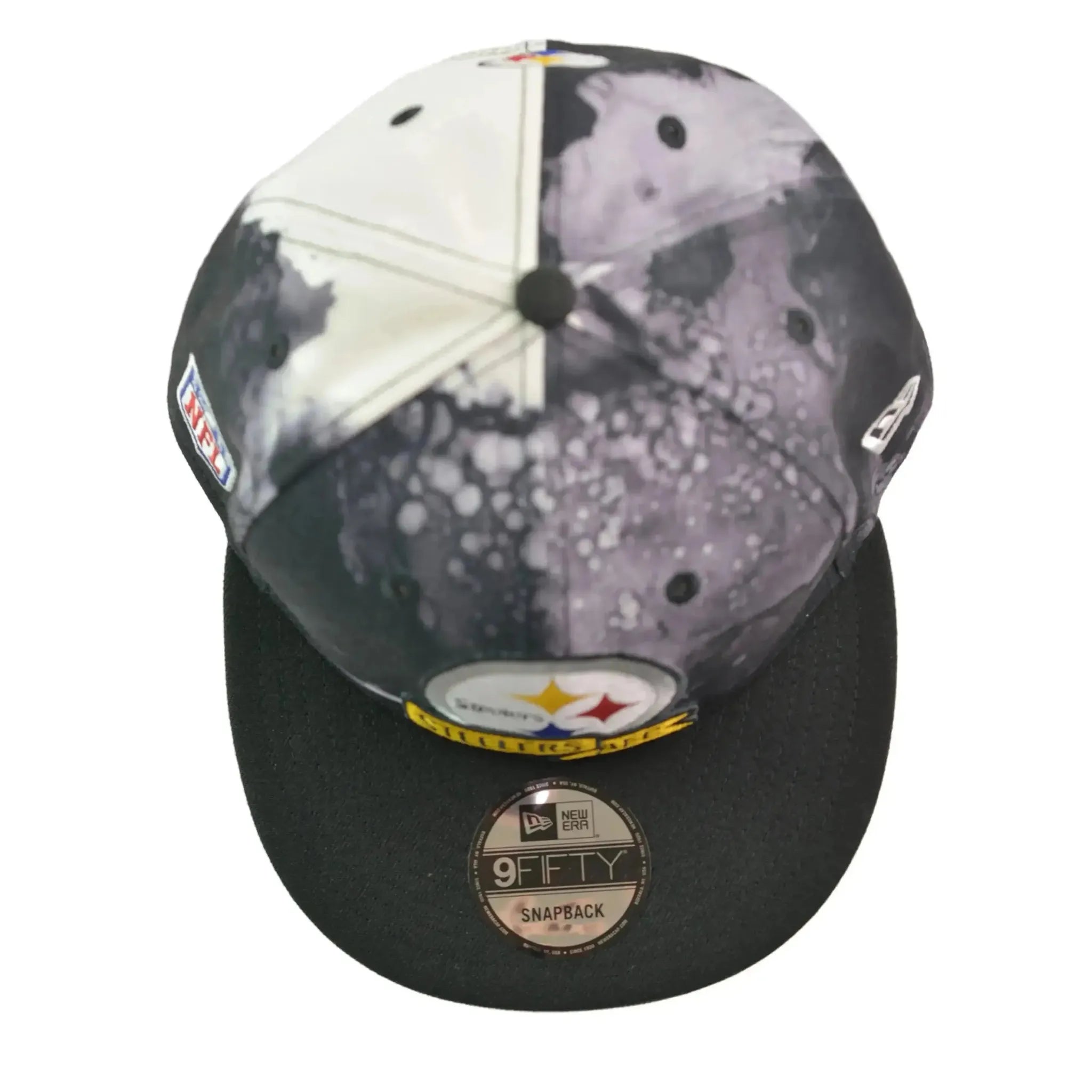 Pittsburgh Steelers NFL Ink Tie Dye Snapback by New Era
