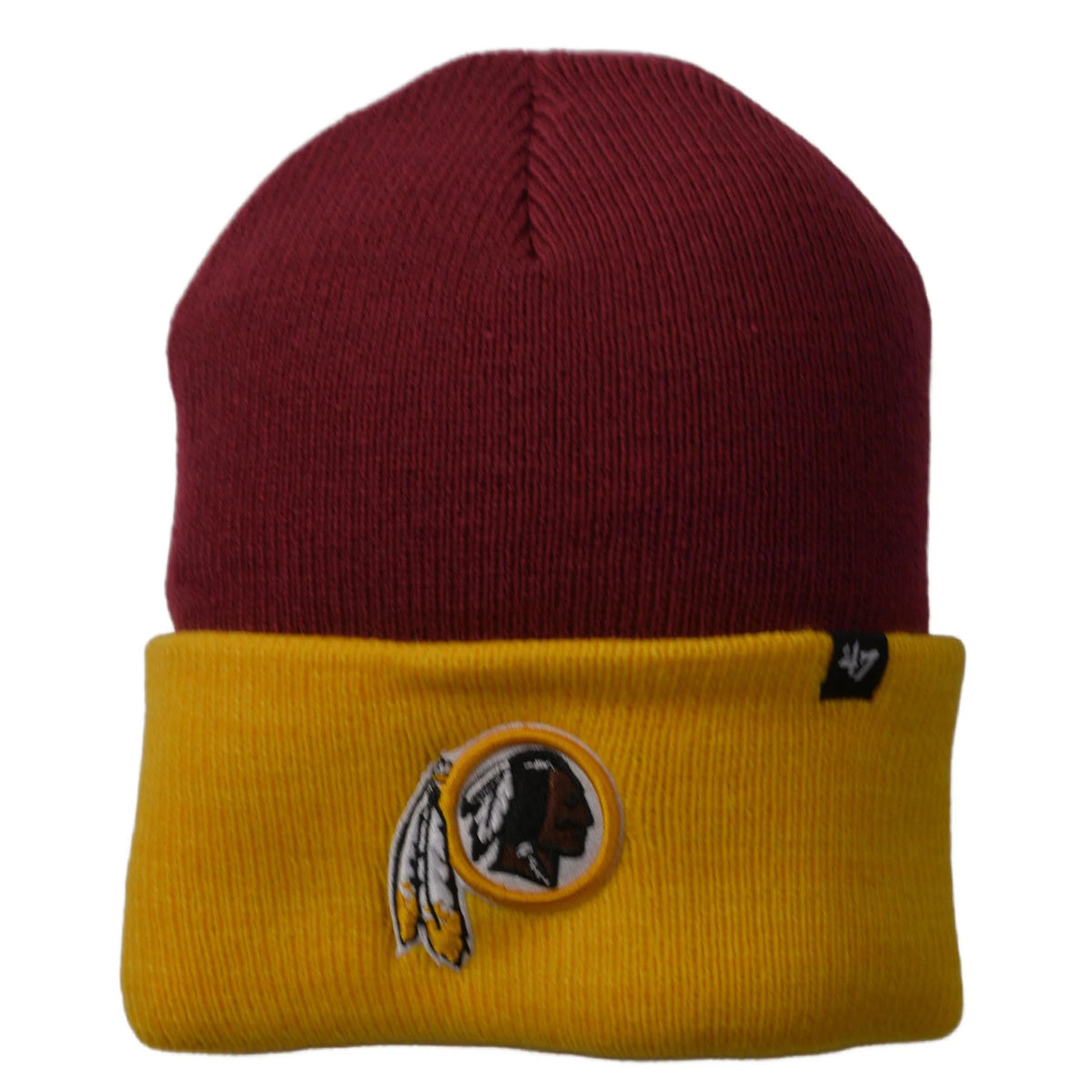 '47 Washington Redskins NFL Legacy Team Brain Freeze Knit Cuffed Beanie Winter Hat