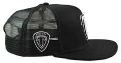 Torque Sports Striker Mixed Martial Arts Black Mesh Back Snapback Hat