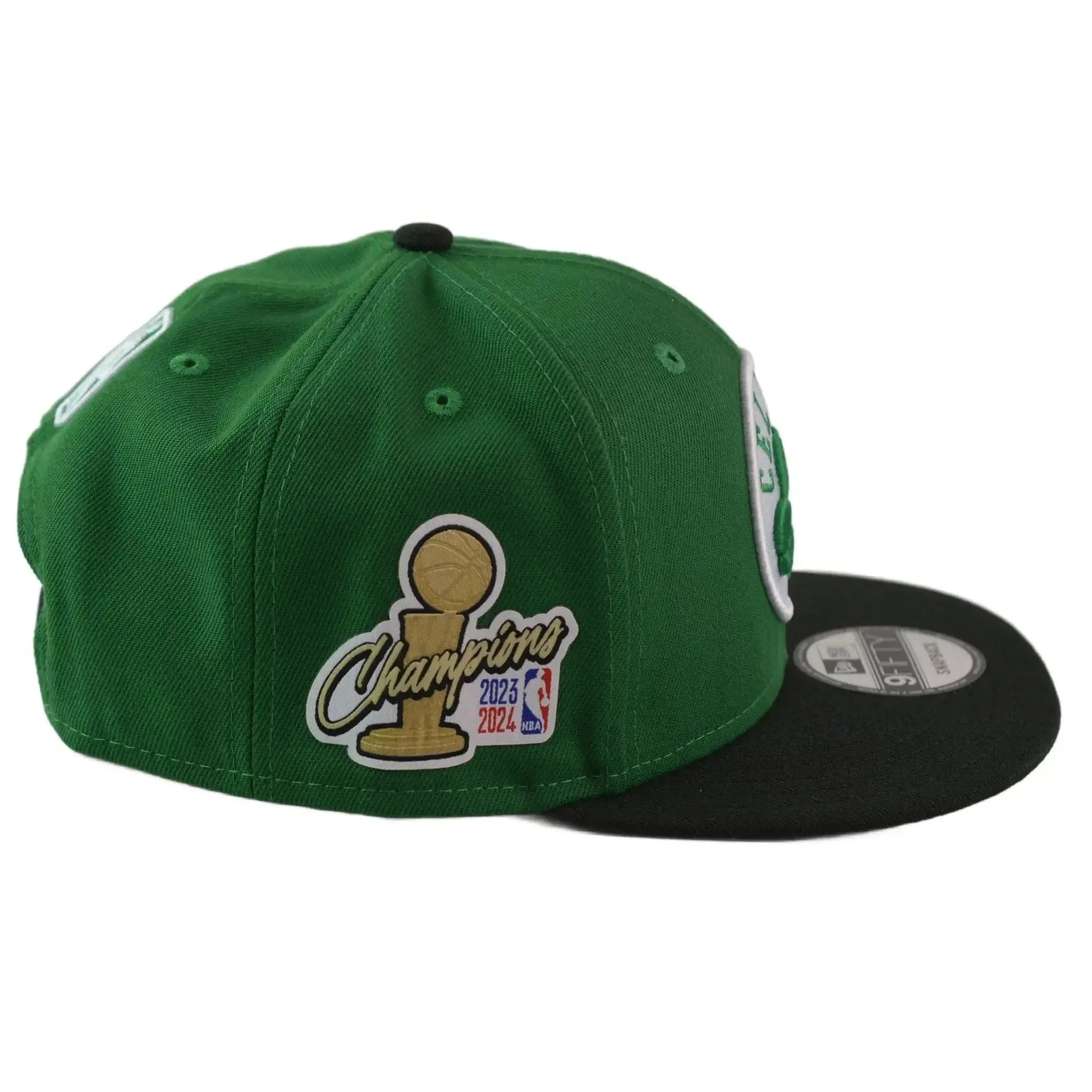 Boston Celtics 2024 2 Tone NBA Champions Hat – New Era 9FIFTY Snapback