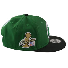Boston Celtics 2024 2 Tone NBA Champions Hat – New Era 9FIFTY Snapback