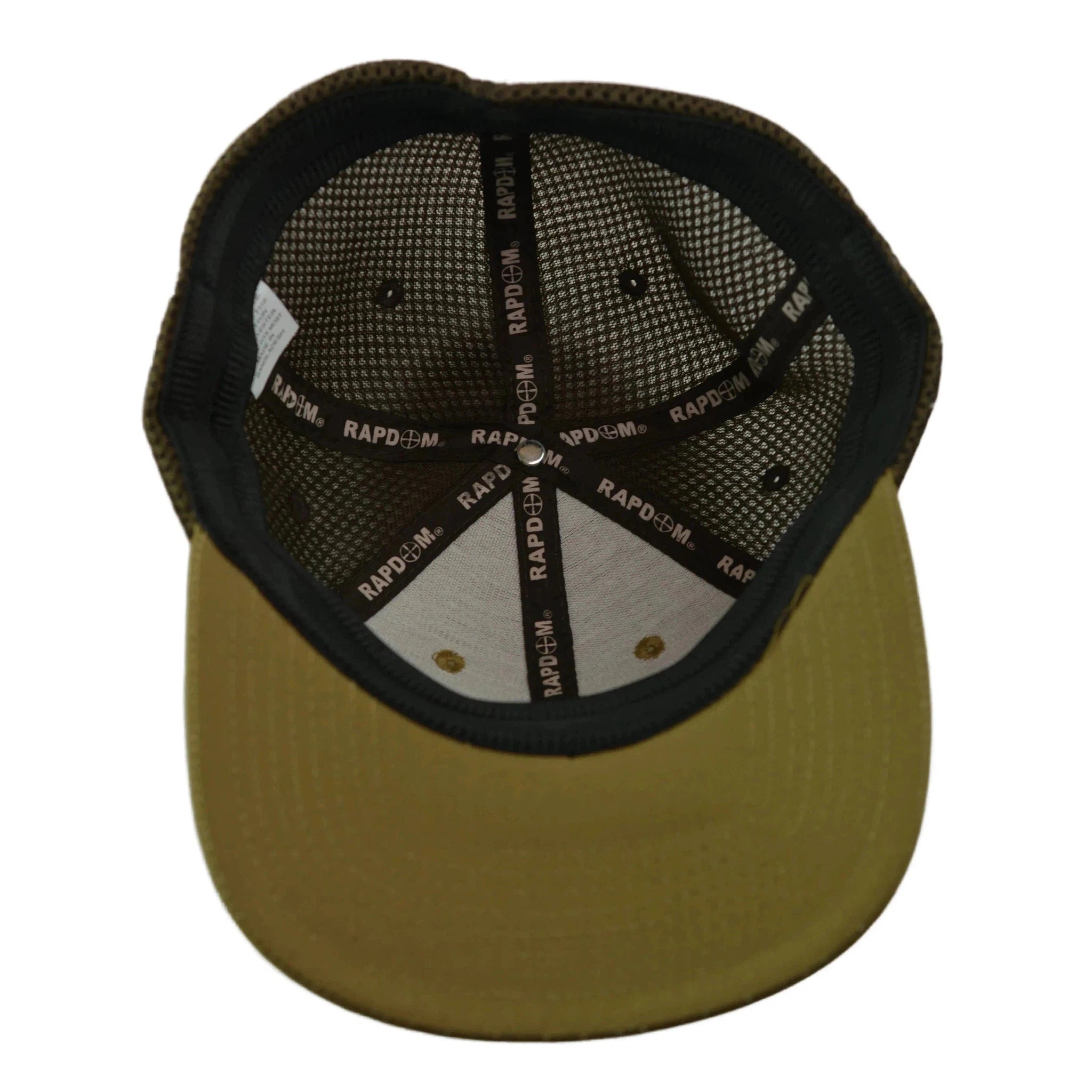 United States USA Tonal Flag Coyote Tactical AirMesh Ripstop Hat by Rapid Dominance