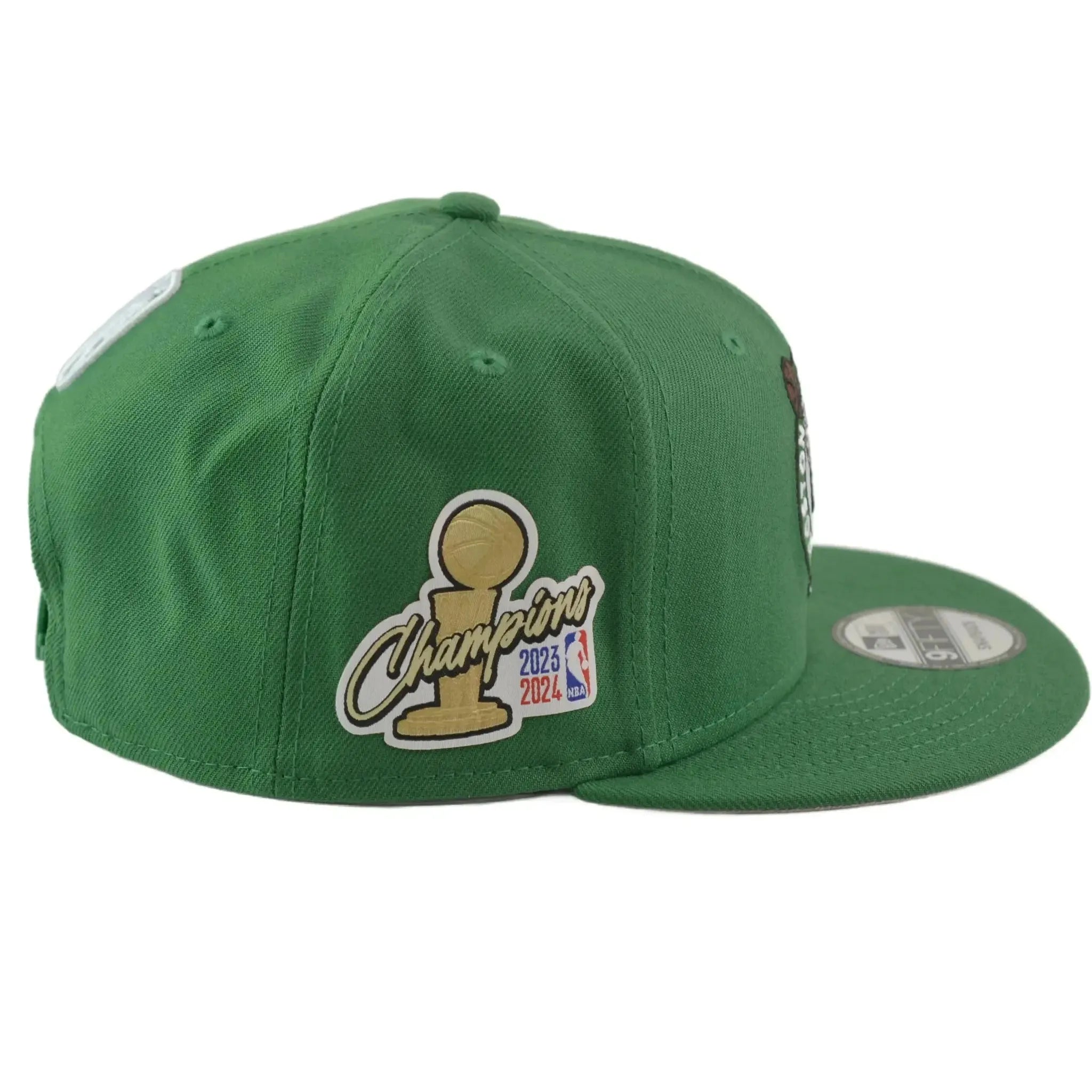 Boston Celtics Leprechaun 2024 NBA Champions Hat – New Era 9FIFTY Snapback